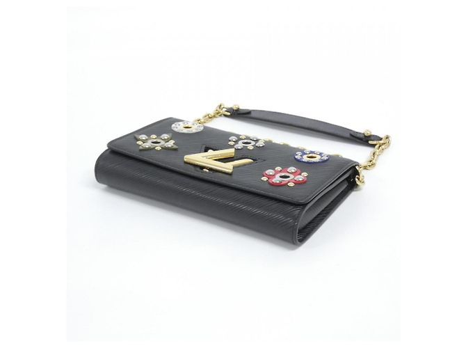 Cartera Twist de Epi Louis Vuitton con cadena Negro - vista 3