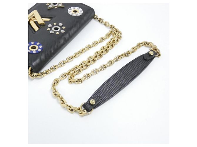 Cartera Twist de Epi Louis Vuitton con cadena Negro - vista 5