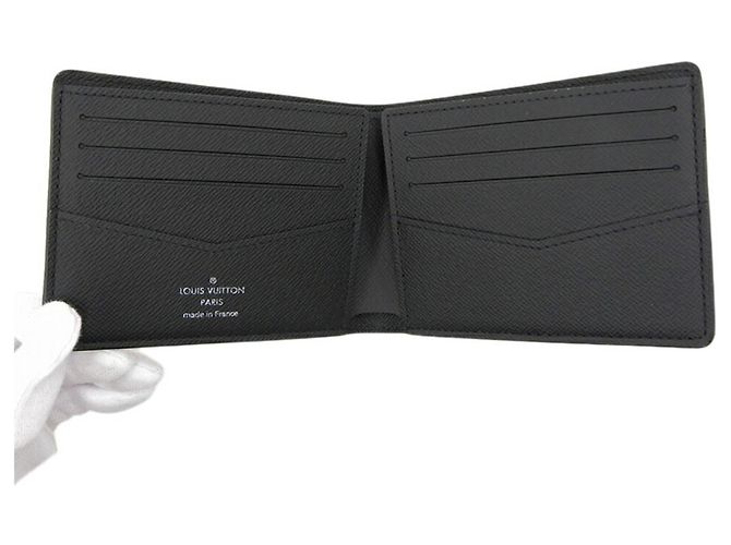 Slender Billfold aus Monogram Eclipse Reverse von Louis Vuitton Schwarz - Ansicht 3
