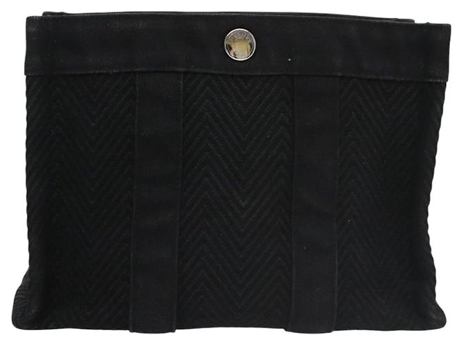 Pochette Mini Cabas Hermès Nero - vista 2