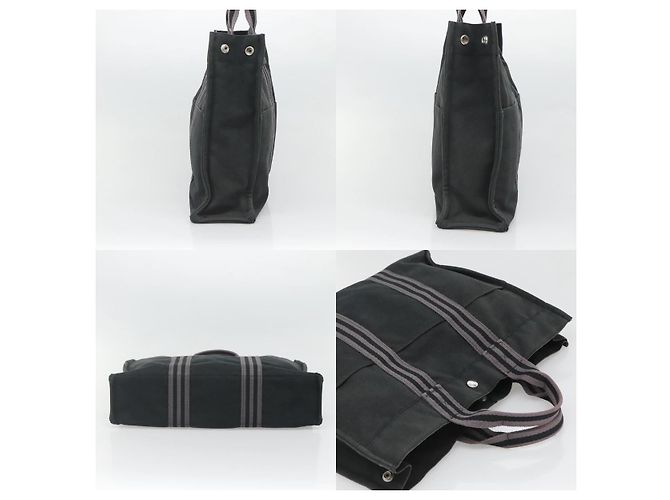 Borsa Fourre Tout MM di Hermès Nero - vista 3