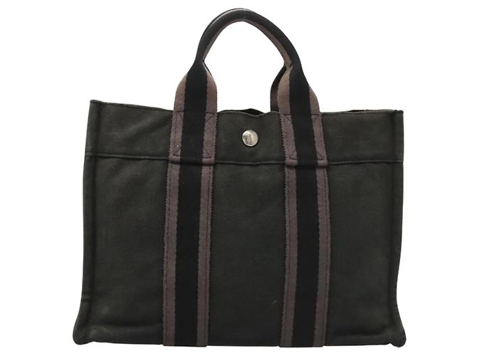 Borsa Hermès Fourre Tout PM Nero - vista 2