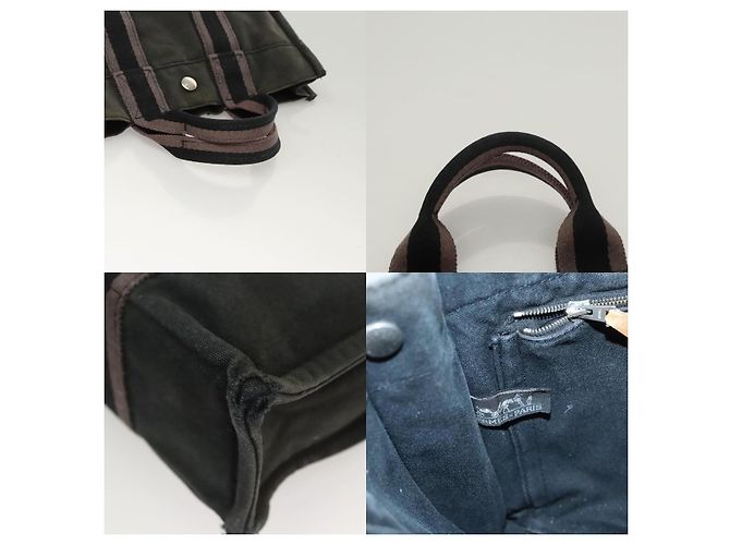 Borsa Hermès Fourre Tout PM Nero - vista 4