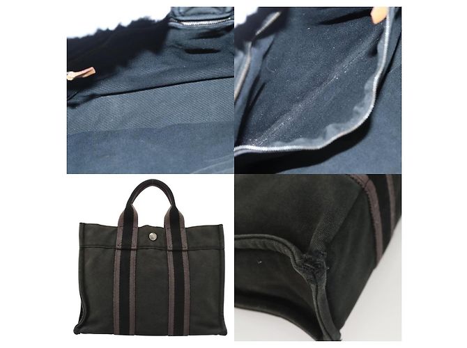 Borsa Hermès Fourre Tout PM Nero - vista 5