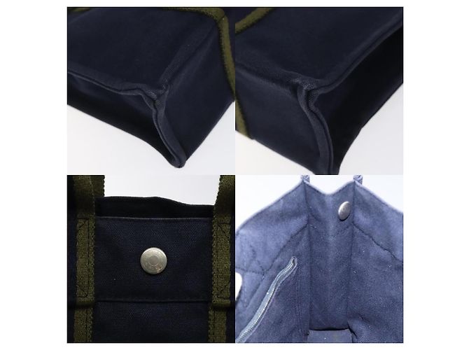 Borsa Hermès Fourre Tout PM Blu - vista 6