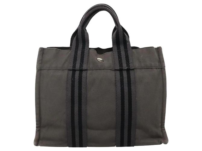 Hermès Fourre Tout PM Tote Bag Grau - Ansicht 2