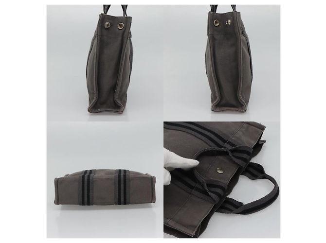 Hermès Fourre Tout PM Tote Bag Grau - Ansicht 3