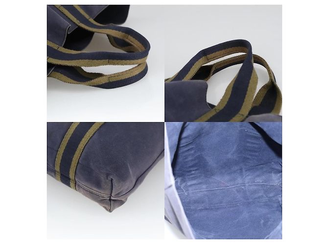 Hermès Fourre Tout Tragetasche Blau - Ansicht 4