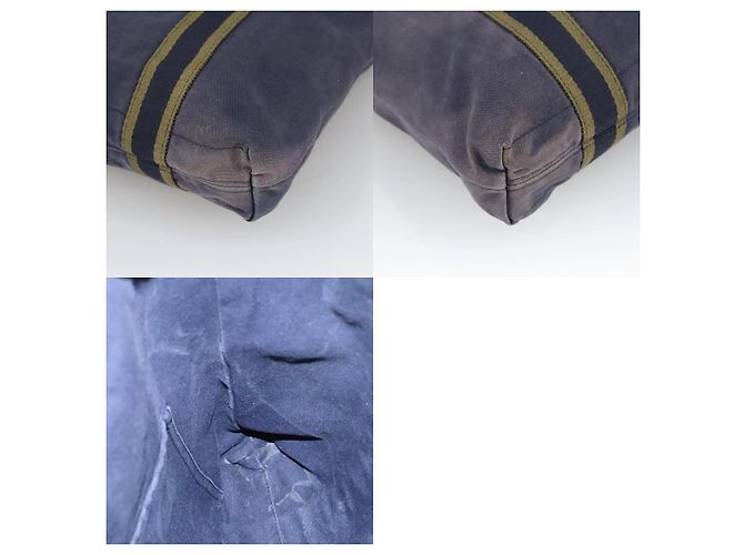 Hermès Fourre Tout Tragetasche Blau - Ansicht 6
