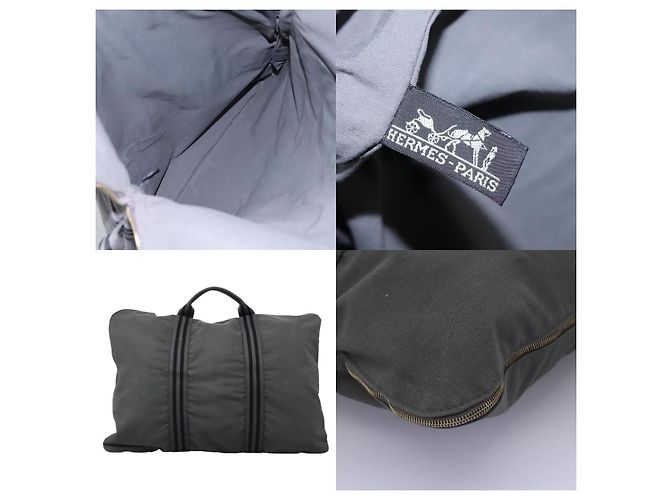 Borsa da lavoro Fourre Tout di Hermès Grigio - vista 5