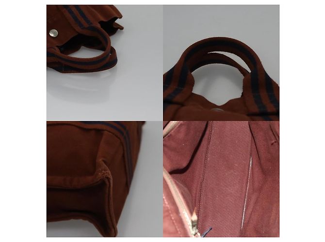 Borsa Hermès Fourre Tout PM Marrone - vista 4