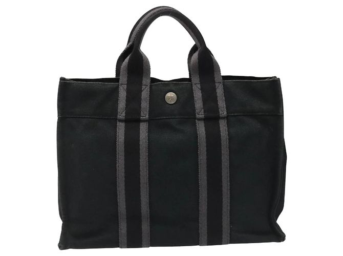 Borsa Hermès Fourre Tout PM Nero - vista 2