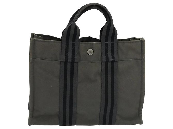 Hermès Fourre Tout PM Tote Bag Grau - Ansicht 2