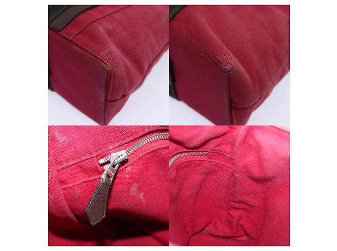 Hermès Troca Horizontal PM Handtasche Rot - Ansicht 6