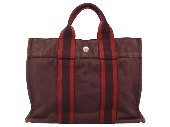 Hermès Fourre Tout PM Tote Bag Rot - Ansicht 2