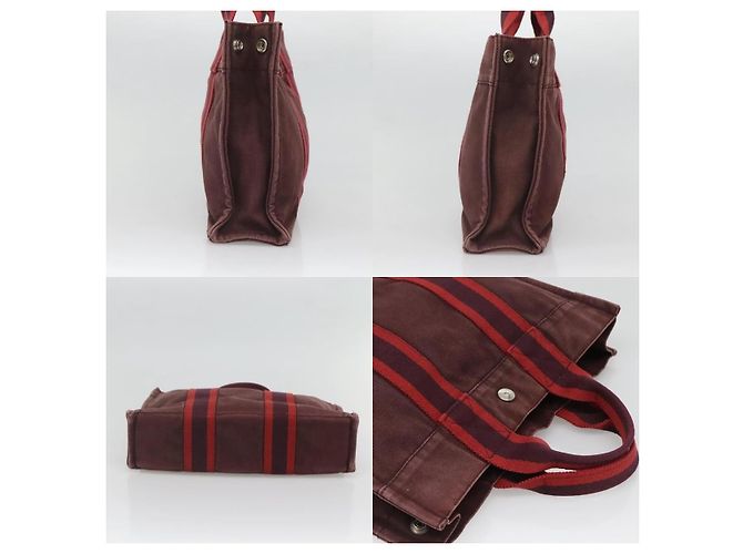 Hermès Fourre Tout PM Tote Bag Rot - Ansicht 3