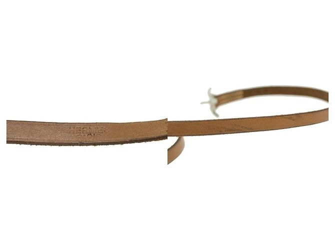 Hermès Birkin Tragegurt Leder Beige - Ansicht 4