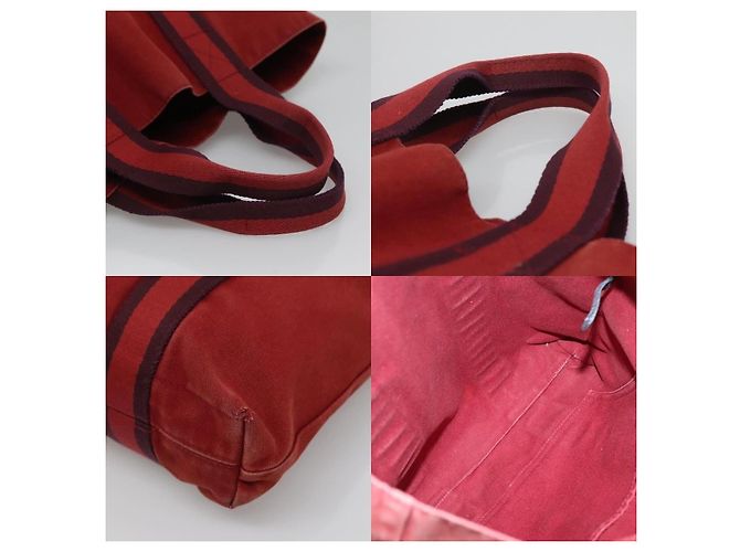 Hermès Fourre Tout Tragetasche Rot - Ansicht 4