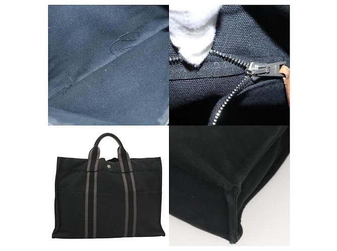 Bolso Fourre Tout MM de Hermès Negro - vista 5