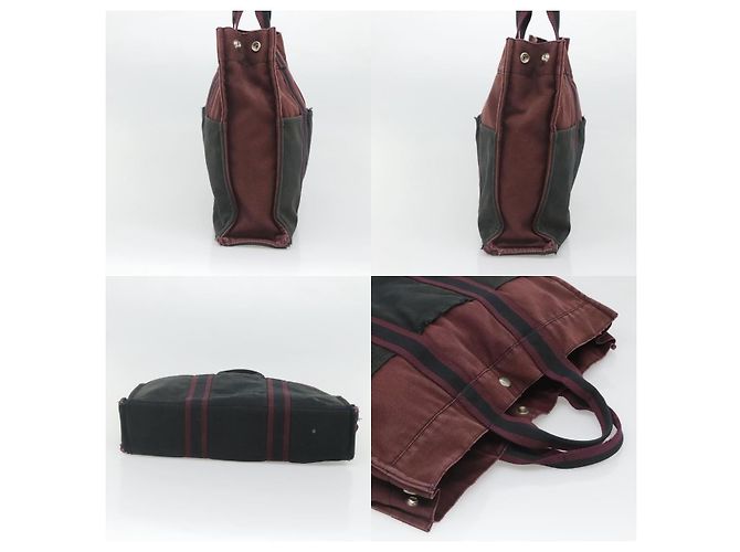Borsa Fourre Tout MM di Hermès Rosso - vista 3