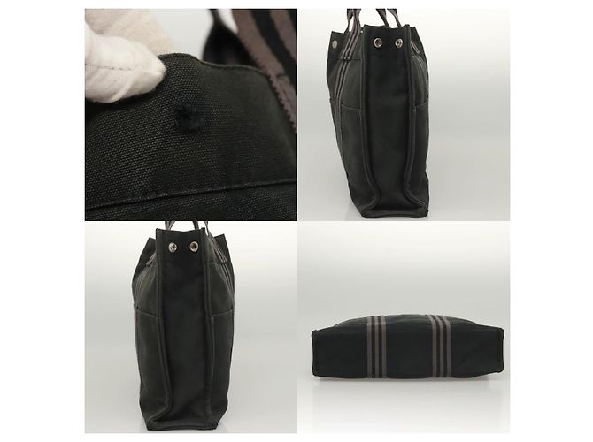 Borsa Fourre Tout MM di Hermès Nero - vista 3