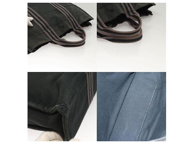 Borsa Fourre Tout MM di Hermès Nero - vista 4