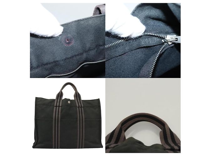 Borsa Fourre Tout MM di Hermès Nero - vista 5