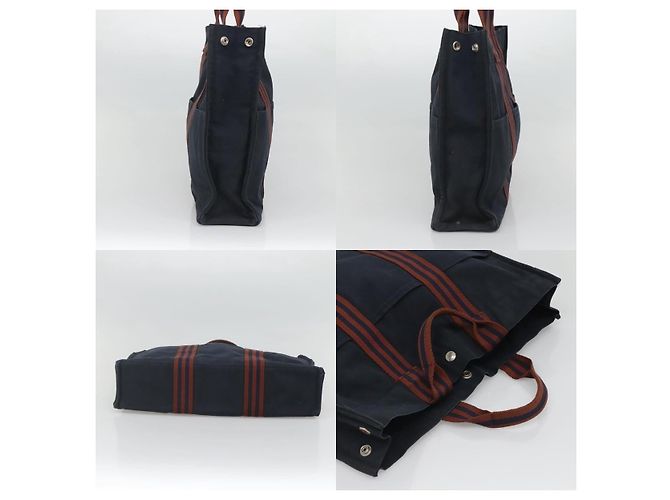 Hermès Fourre Tout MM Handtasche Blau - Ansicht 3