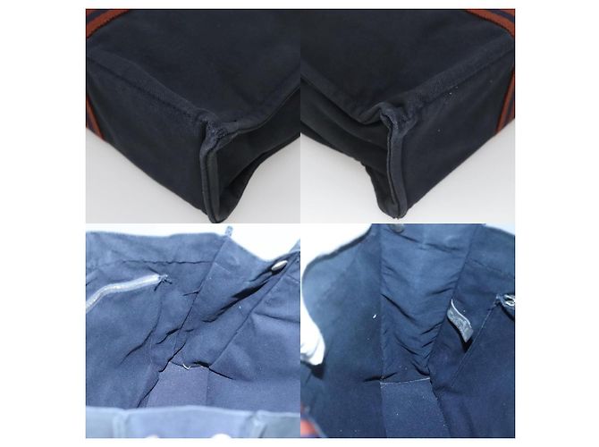 Hermès Fourre Tout MM Handtasche Blau - Ansicht 6