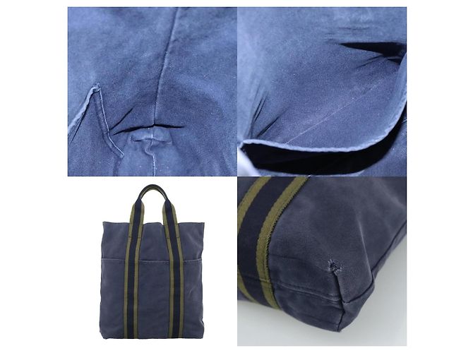 Hermès Fourre Tout Tote Bag Blau - Ansicht 5