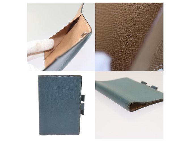 Hermès Hermes Agenda GM Day Planner Cover Blue - view 5