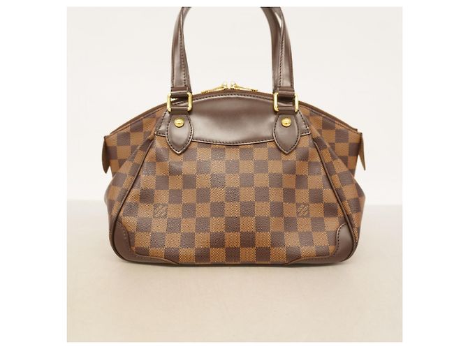 Borsa Louis Vuitton Damier Verona PM Damier ebene - vista 12
