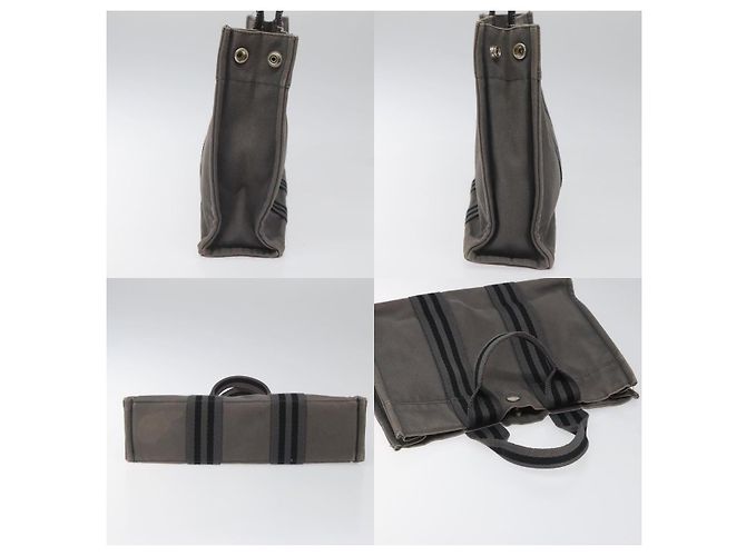 Borsa Hermès Fourre Tout PM Grigio - vista 3