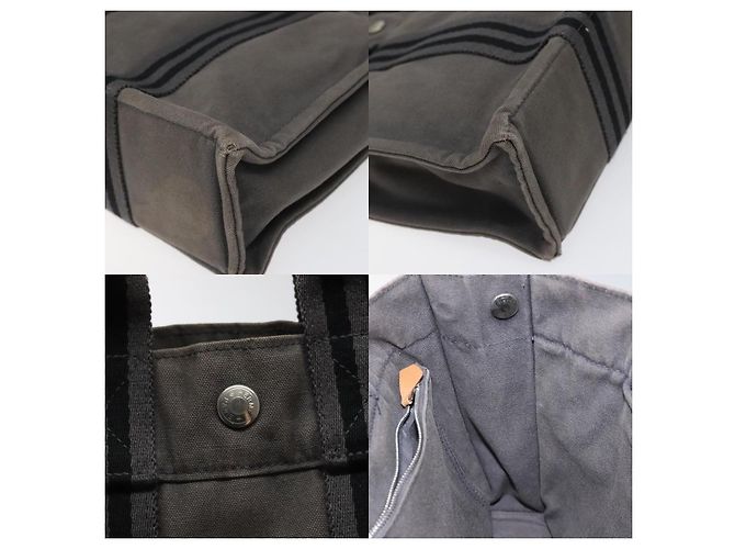 Borsa Hermès Fourre Tout PM Grigio - vista 6