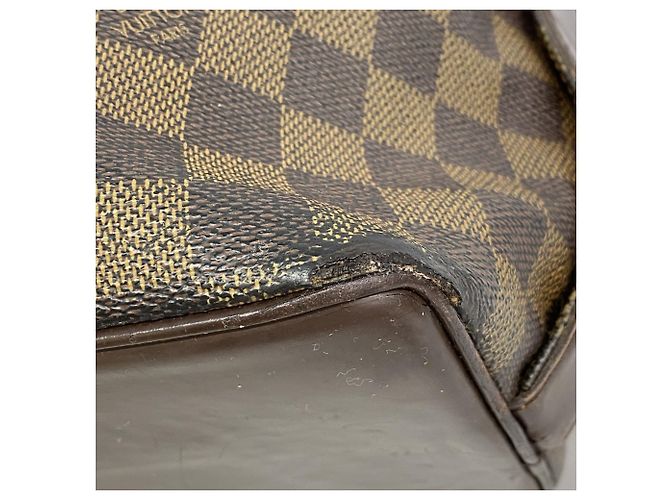 Borsa a Spalla Chelsea Damier Louis Vuitton N51119 Ebano Damier ebene - vista 8