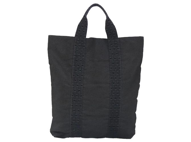 Hermès Her Line Cabas Tasche Grau - Ansicht 2