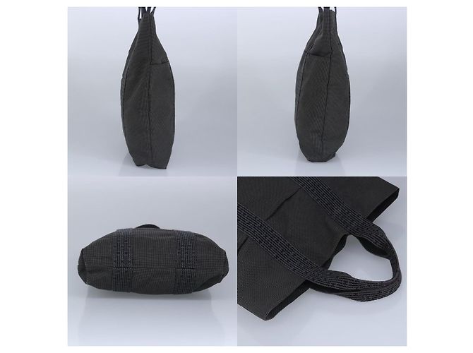 Hermès Her Line Cabas Tasche Grau - Ansicht 3