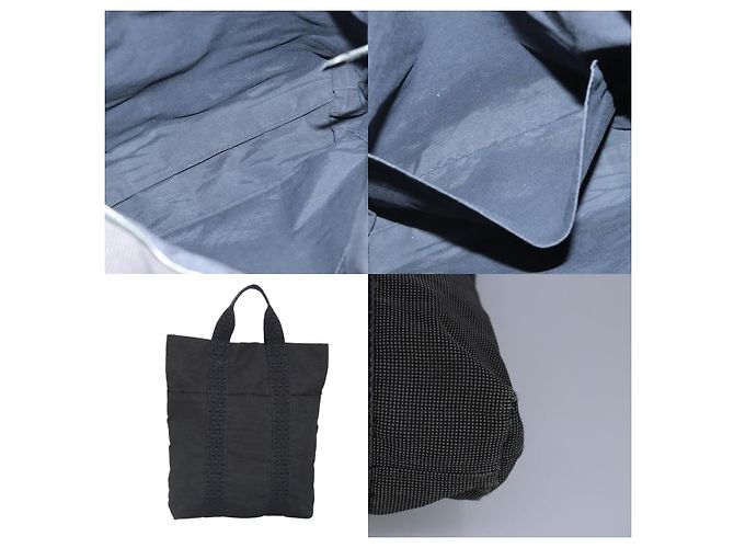 Hermès Her Line Cabas Tasche Grau - Ansicht 5