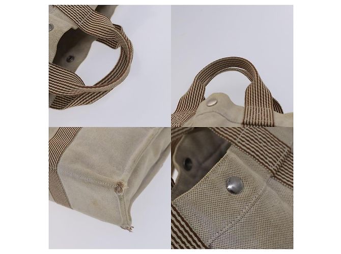 Borsa Fourre Tout MM di Hermès Beige - vista 4