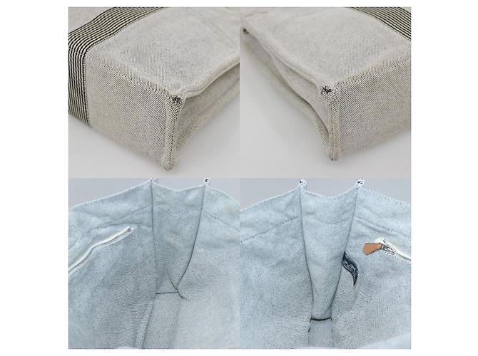 Borsa Fourre Tout MM di Hermès Grigio - vista 6