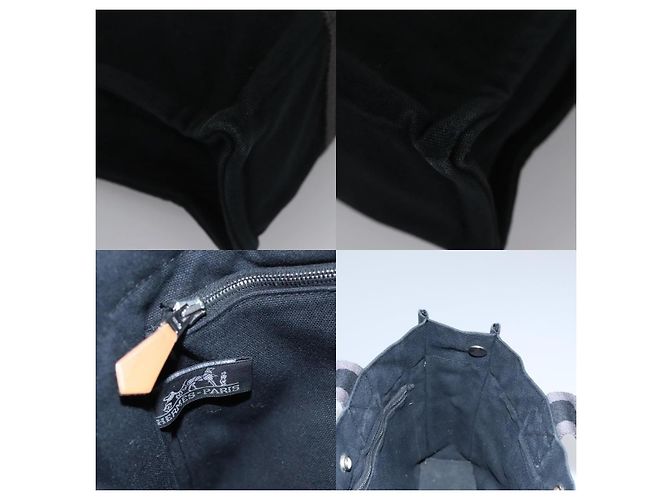 Borsa Hermès Fourre Tout PM Nero - vista 6