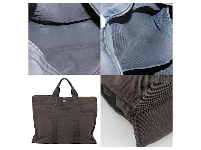 Borsa Hermès Her Line MM Grigio - vista 5