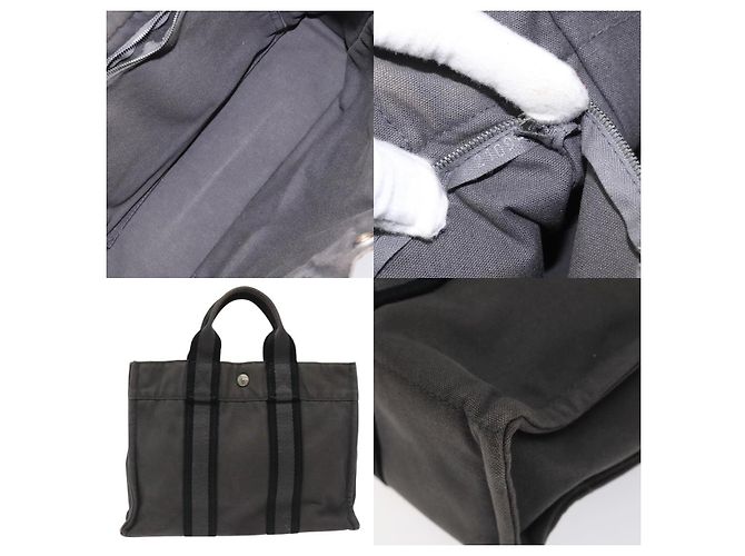 Borsa Hermès Fourre Tout PM Nero - vista 5