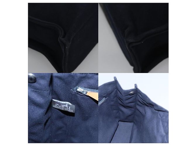 Borsa Fourre Tout MM di Hermès Blu - vista 6