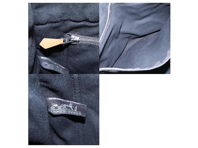 Borsa Fourre Tout MM di Hermès Nero - vista 7