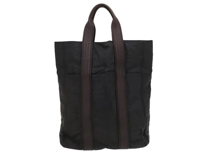 Borsa Tote Acapulco Cabas MM di Hermès Marrone - vista 2