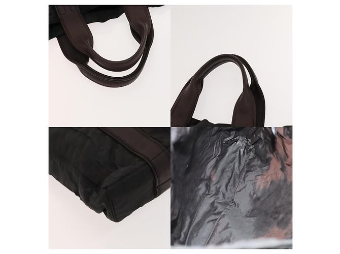 Borsa Tote Acapulco Cabas MM di Hermès Marrone - vista 4