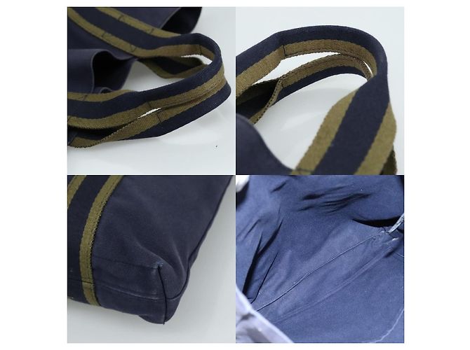 Hermès Fourre Tout Tragetasche Blau - Ansicht 4