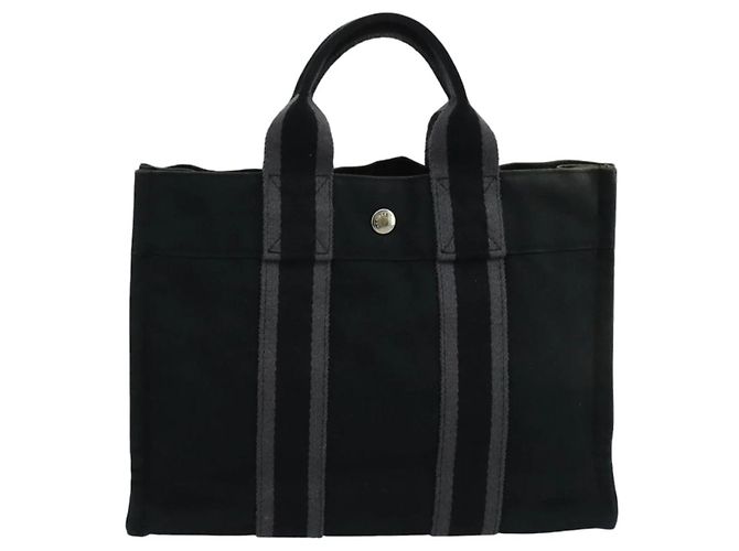 Bolso Tote Fourre Tout PM de Hermès Negro - vista 2