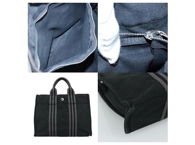 Hermès Fourre Tout PM Tote Bag Schwarz - Ansicht 5